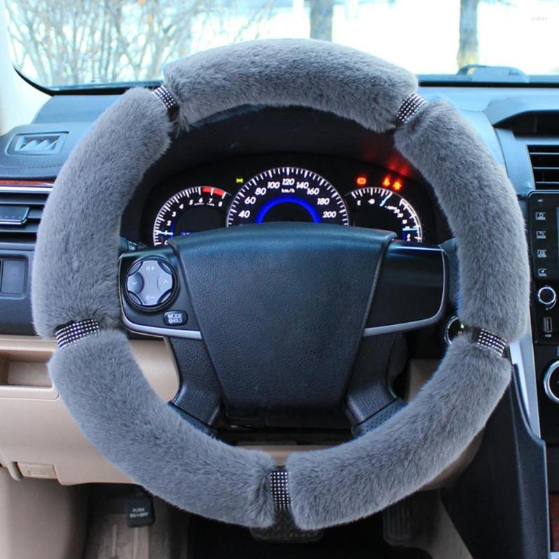

Steering Wheel Covers Protective Comfortable Grip Durable Protector For Automobiles