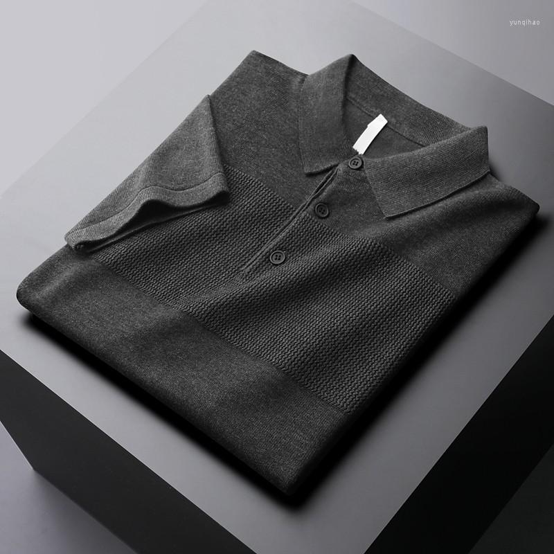 

Men's T Shirts Woven Short Sleeve T-shirt High Quality Solid Color Casual Spring And Summer Fashion Fit, Black