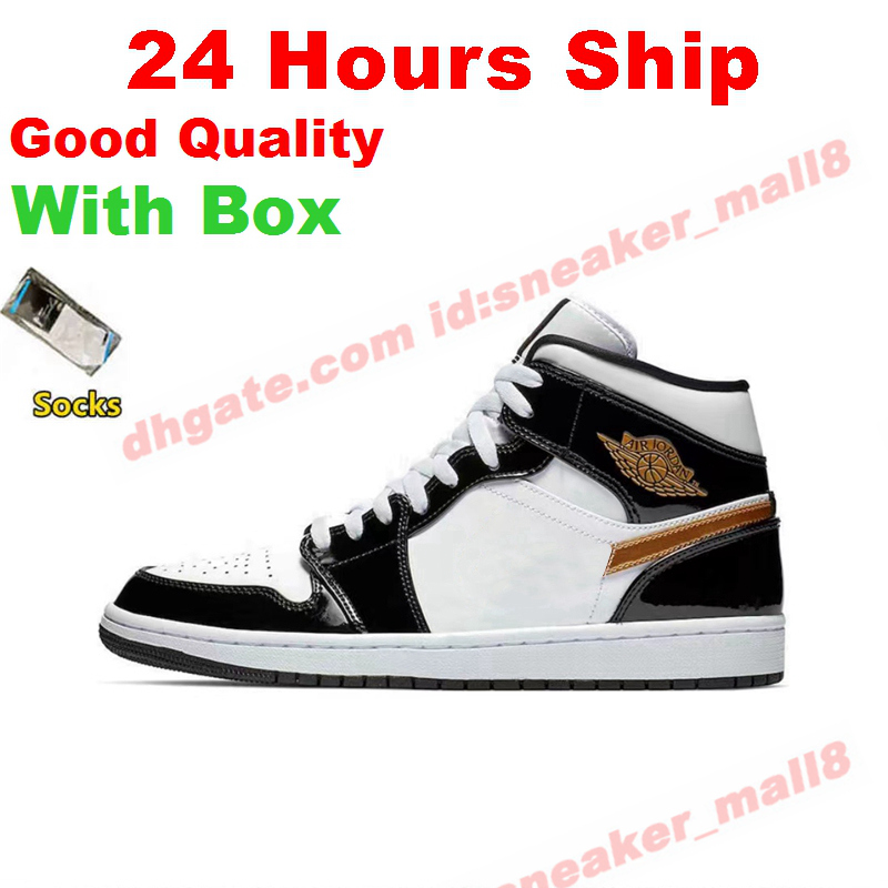 

Light Leather Black Gold Jumpman 1 1S Mens Women Basketball Shoes Stealth Starfish Green Python University Gold Volt Wolf Grey Bred Patent Denim Taxi Top
