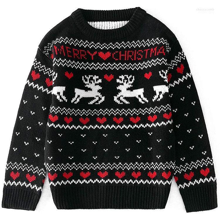 

Women' Sweaters Women' Winter Clothes Women O-Neck Pullovers Christmas Sweater Santa Claus Tree Reindeer Patterned Jumper Plus Size, Wh