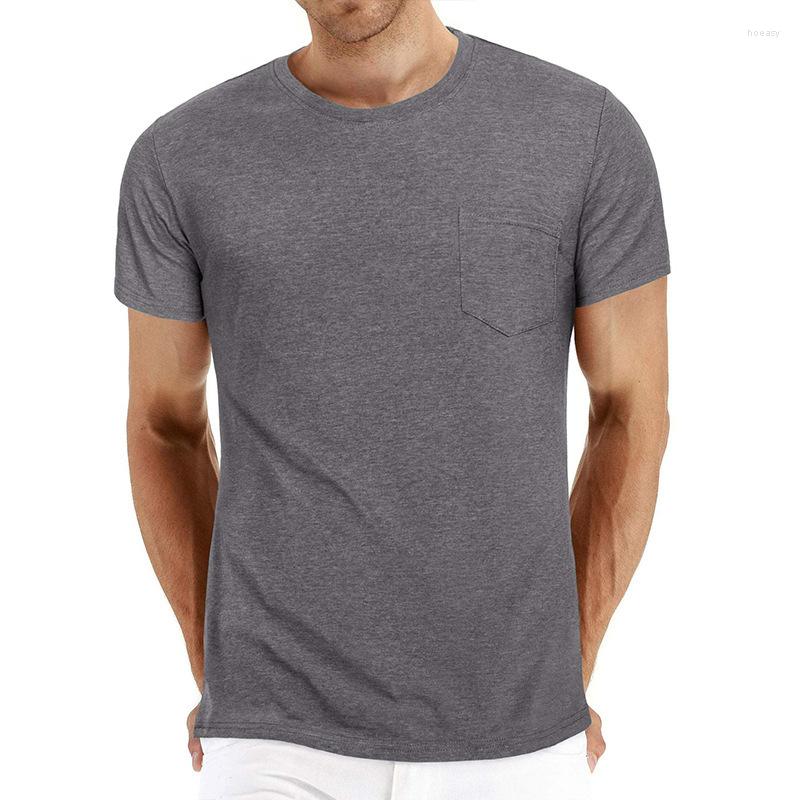 

Men's T Shirts Summer Simple Thin Slim Short T-shirt Solid Color Sleeve Sports Top Multi-color Tee US SIZE, Green