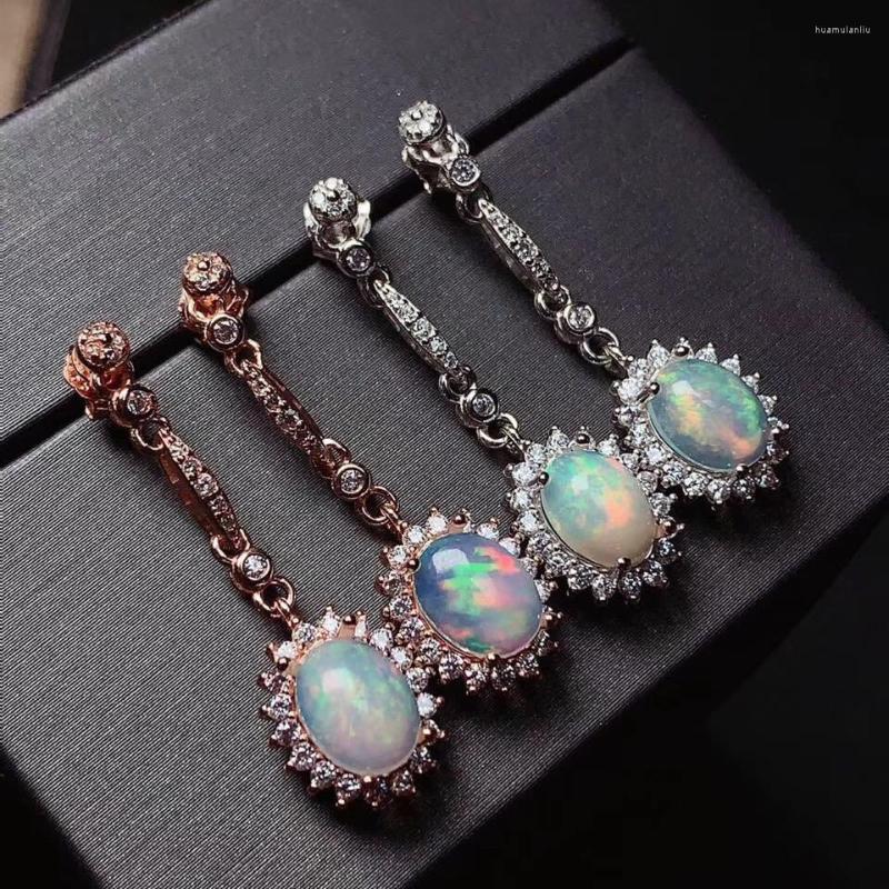 

Stud Earrings Wedding Gift OPal Earring 925 Sterling Silver Fahshion Natural Real