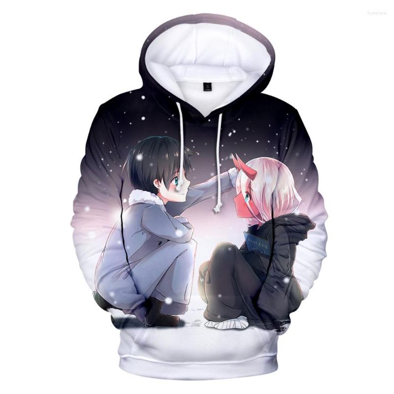 

Men's Hoodies DARLING In The FRANXX 3D Hipster Anime Zero Two Kid Sweatshirt Boys Girls Streetwear Clothes Men/Women Hooded, 3dwy-20