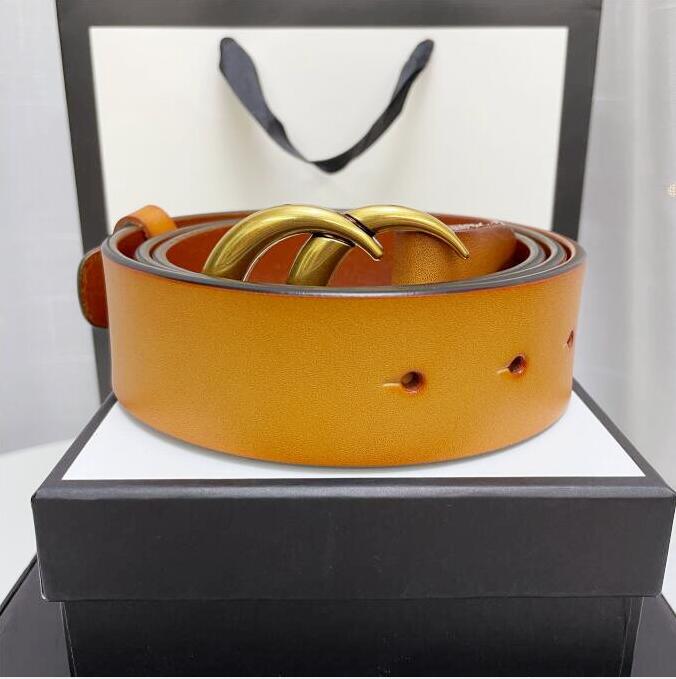 

2023High quality belt women genuine leather golden silver bronze buckle designer cowhide belts men luxury 8 colors Carry with box AAA2, Belt and box