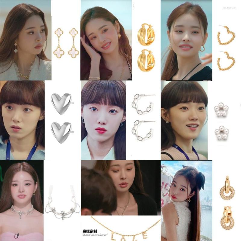 

Dangle Earrings Korean Trendy For Women Drama Women's Earring Party Jewelry Gift 2022 Girls Fashion Necklace