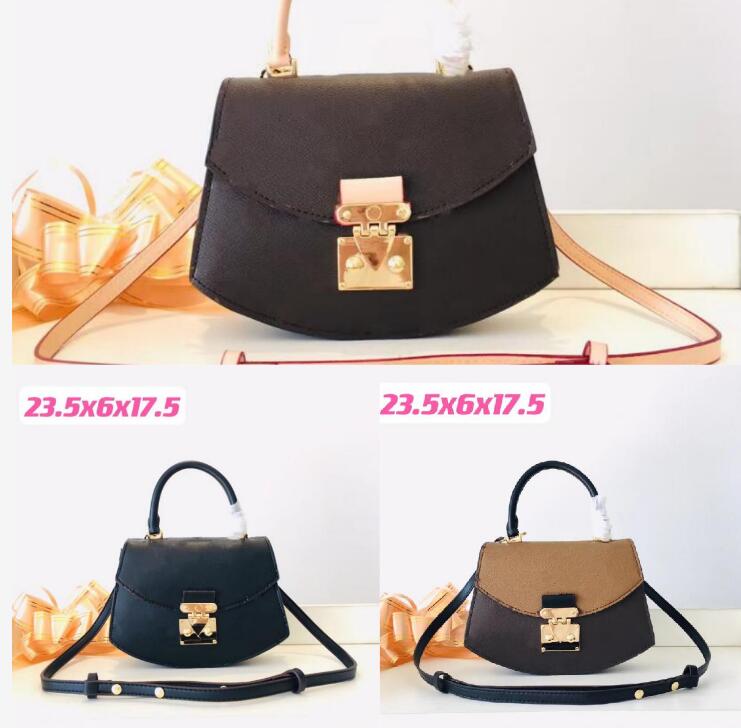 

Embossing Shoulder Bag Handbag Gold Color Chain Fashion Designer Genuine Leather Gold Buckle Luxury Best Quality Classic Crossbody Tote Bag, Black