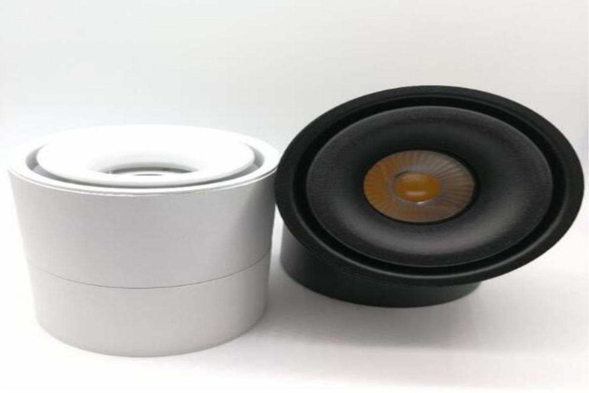 

Dimmable New COB LED Downlight Can adjust angle 10W15W20w Spot Light Surface Mounted Ceiling Lamp