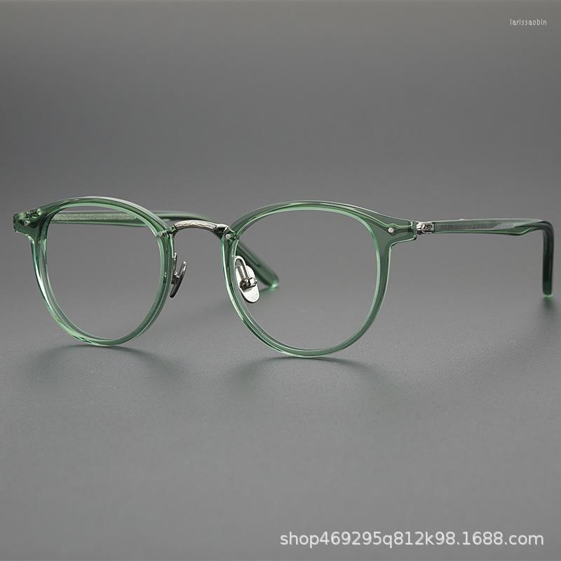 

Sunglasses Frames Retro Glasses Frame Women Japan Designer Brand Round Optical Eyewear Myopia Reading Prescription Vintage Eyeglasses