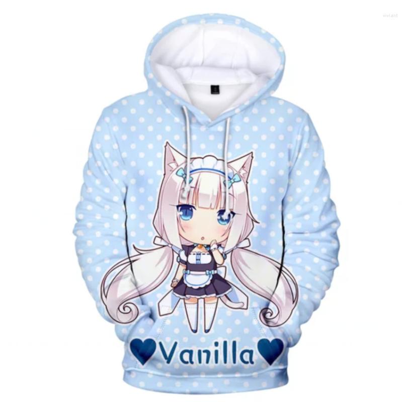 

Men' Hoodies NEKOPARA Games Hoodie 3D Cartoon Hoody Sweatshirts Children Casual Anime Pullovers Boys/girls Clothing, Yh034