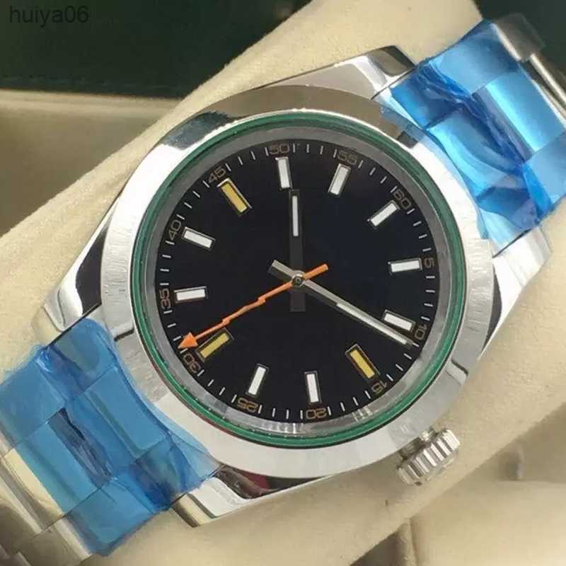 

Automatic Mechanical Watch for Men 40mm stainless steel folding buckle sports Watch waterproof huiya06, Make waterproof 50m