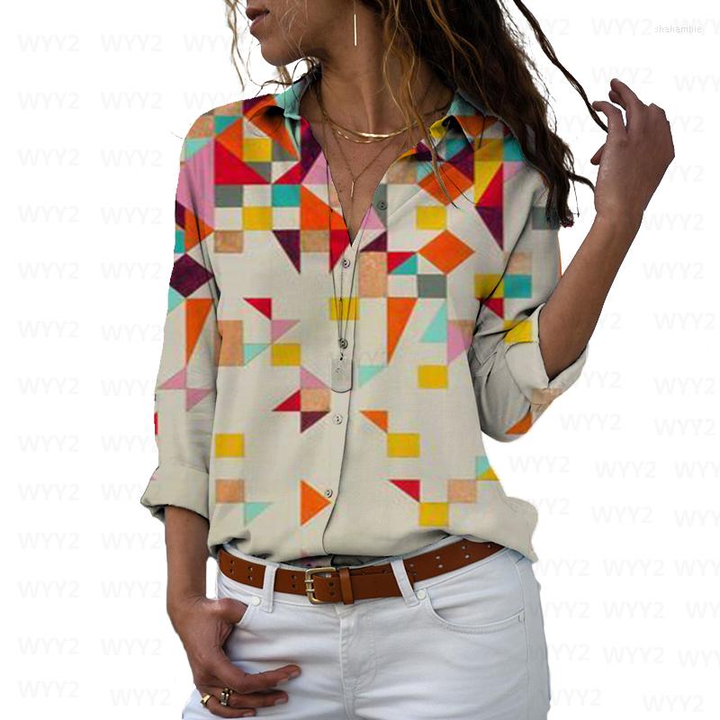 

Women' Polos Printed Women' Shirt Long Sleeve Loose Fashion Casual Tops, Xxcxcs164
