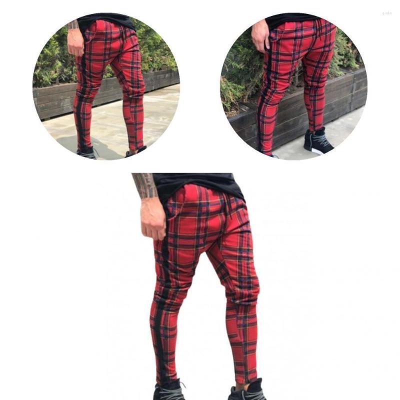 

Men's Pants Trendy Spring Sweatpants Ankle Length Sports Men Casual, Green