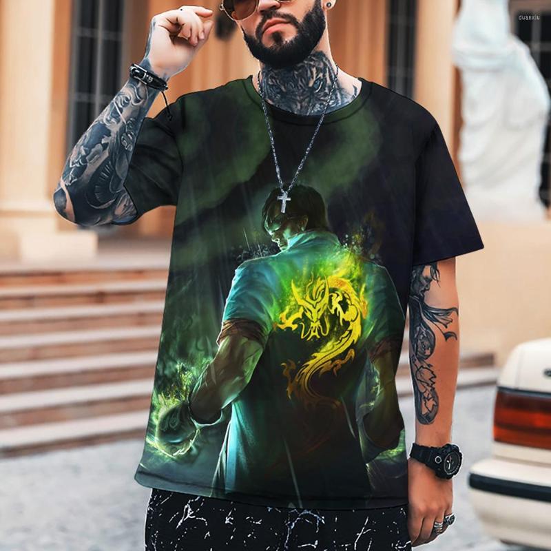 

Men's T Shirts Emo 3D Print T-shirt Anime Clothes Summer Style Design Tees Men Women Child Comfortable Fitted Soft Tops, H-lol-0008