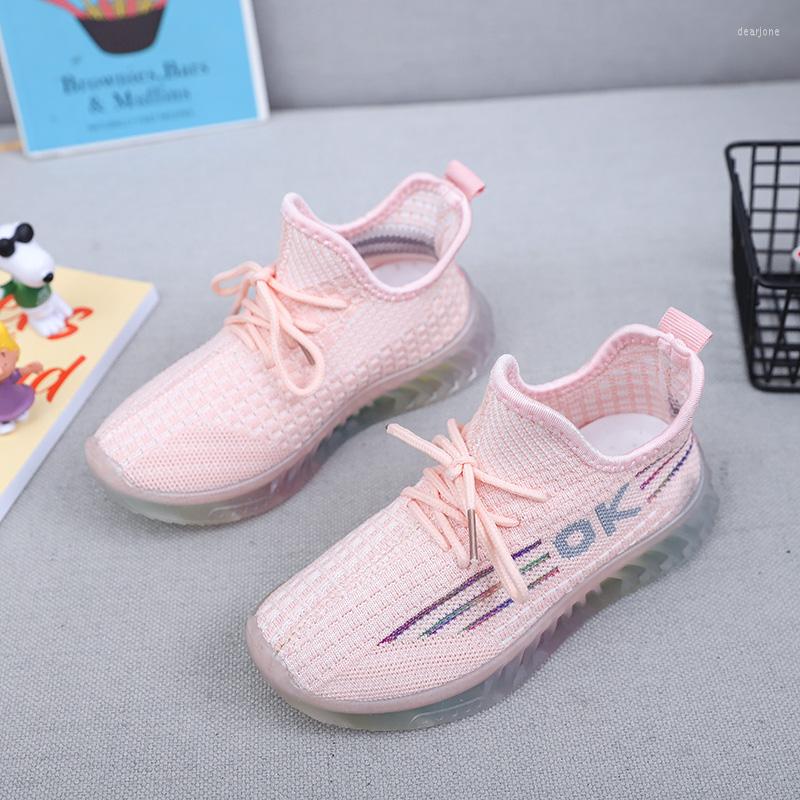 

Athletic Shoes Spring Autumn Kids Girls Woven Boys Casual Sports Sneakers Baby First Walkers Breathable Mesh Running Zapatilla, Black
