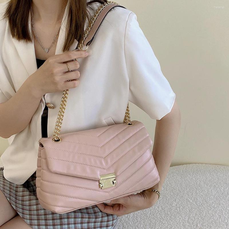 

Evening Bags Designer Women Pu Leather Handbags High Quality Ladies Small Purse Chain Shoulder Bag Fashion Female Crossbody For, Black