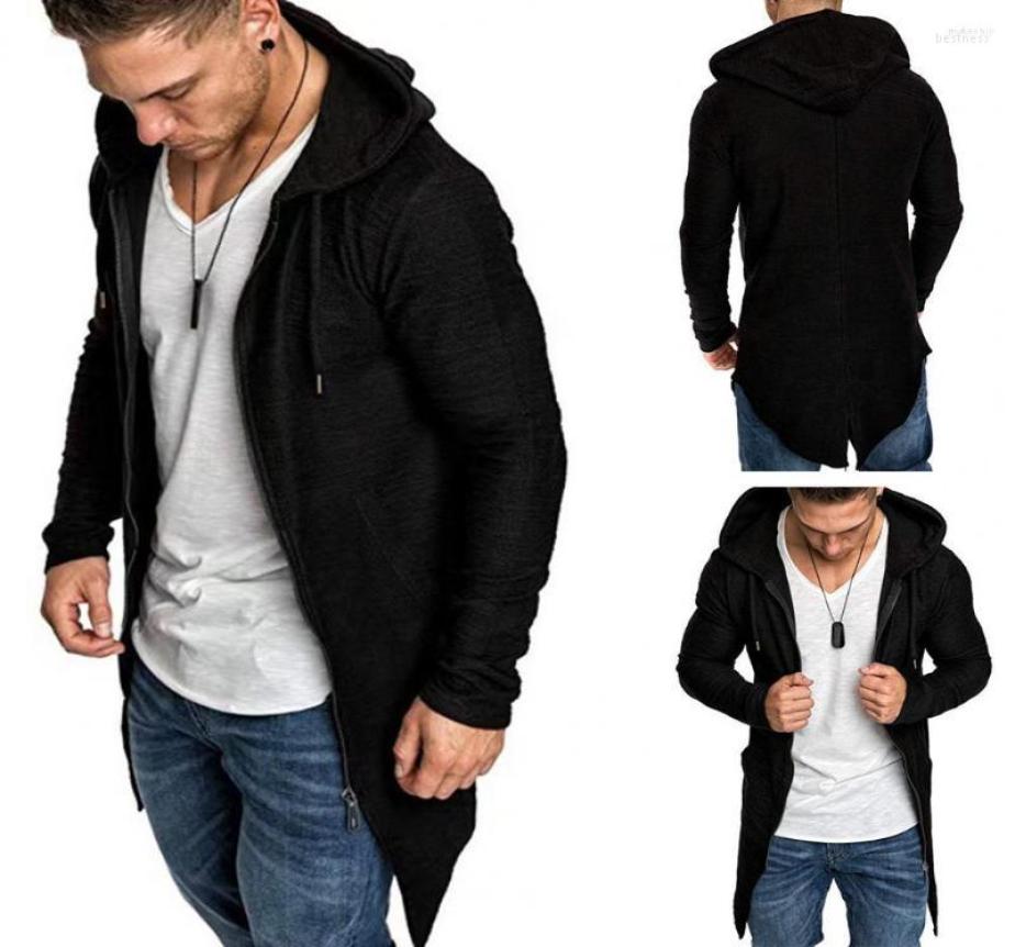 

Men039s Trench Coats Men039s Midi Jacket Casual Warm Pure Color Male Hoodie Slim Midlength For Travel2366103, Army green