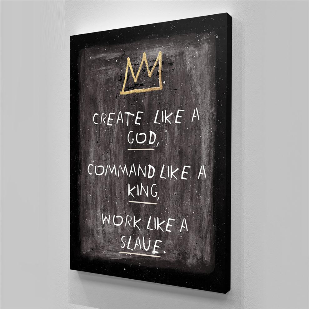 

Unframed Alec Monopoly Create Like A God HD Canvas Print home decor wall art painting office art culture270A