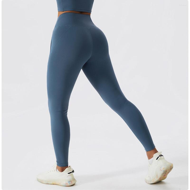 

Active Pants Winter Velvet Yoga Women Sports Nude Leggings High Waist Warm Fitness Tights Hip Lift Workout Legging Running Trousers, Black