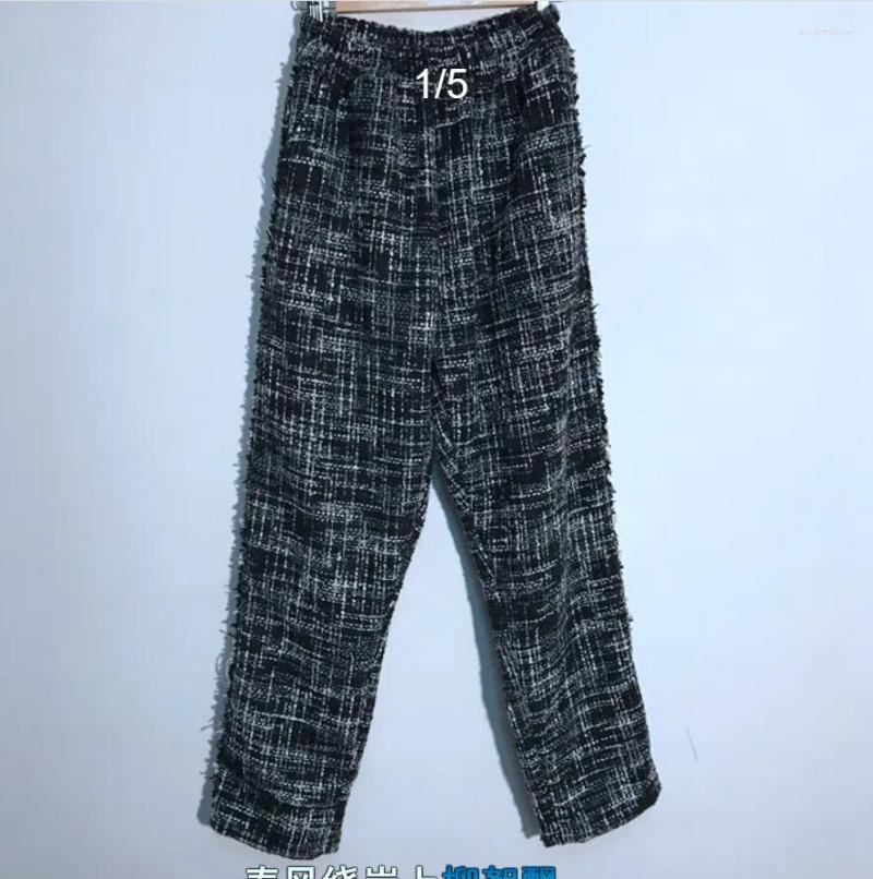 

Men' Pants Fashion Zc672 Men' 2022 Runway Luxury European Design Party Style Clothing, Black