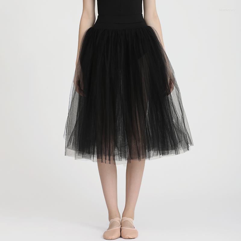 

Stage Wear Ballet Dance Dress Women Practice Skirt Ballerina, Black
