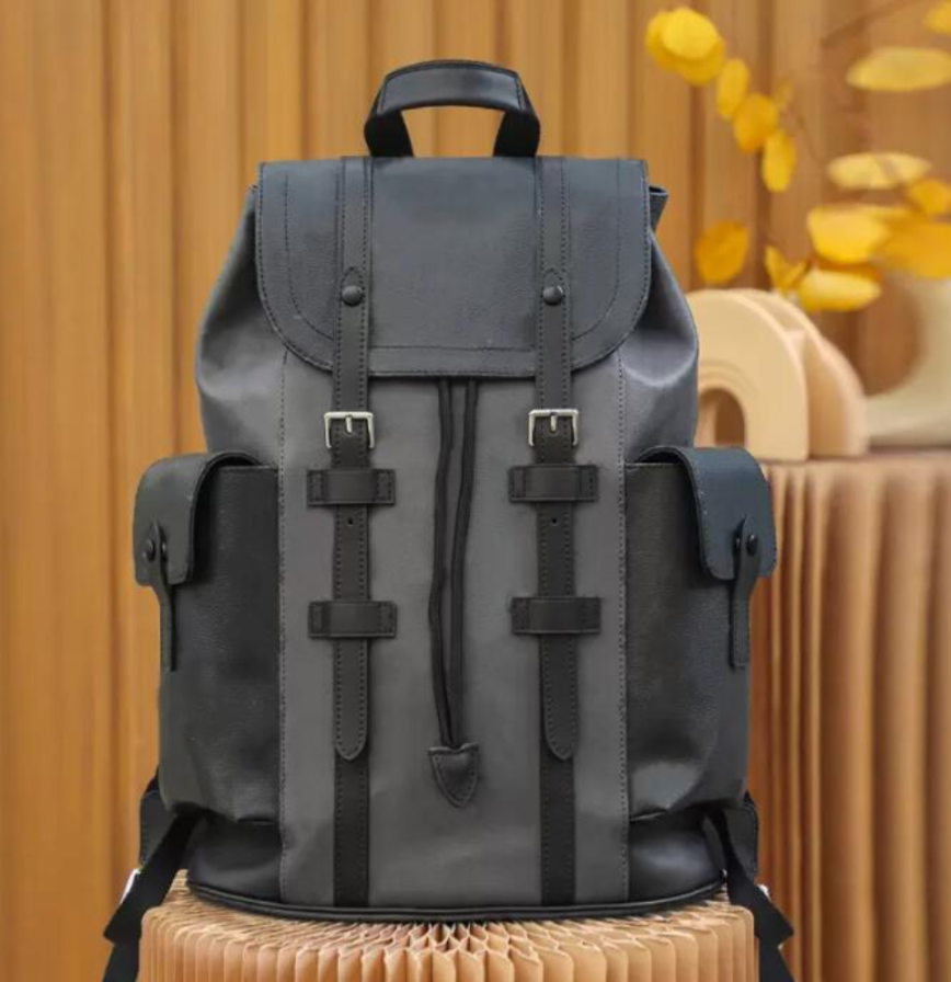 

luxury PU leather Christopher Discovery Steamer Josh Backpacks Designer backpack classic floral plaid school bags shoulder bag backpack 118, Color