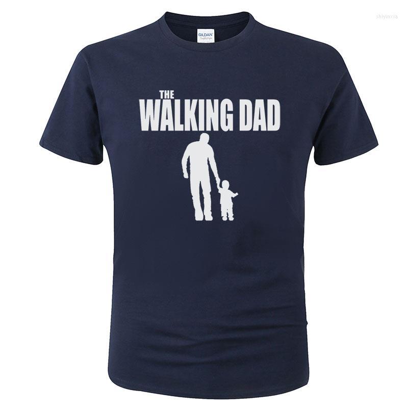 

Men' T Shirts 2022 The Walking Dad Men Tops Casual Cotton Father' Day Short Sleeve Funny Gift T-shirt Tee, 18
