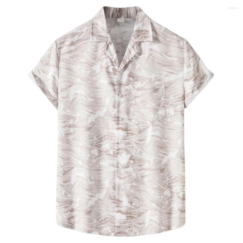 

Men's Casual Shirts Shirt Good Soft Buttons Short Sleeves Turn-down Collar Men Tops Summer