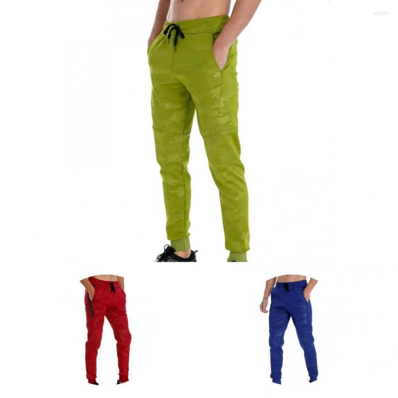 

Men' Pants Long Side Pockets Mid Waist Men Gym For Sweatpants, Green