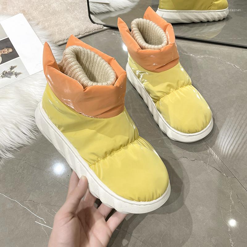 

Slippers TYDZSMT Women Winter Slipper Boots Warm Plush Ankle Snow Soft Sneakers Indoor Outdoor Comfortable Cotton Shoes, Black