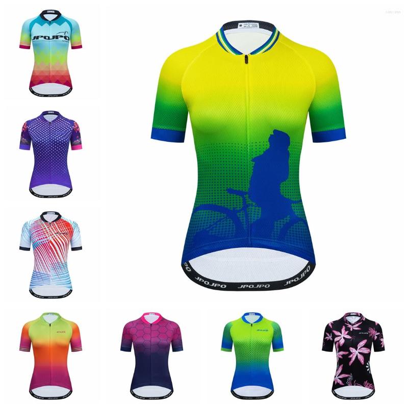 

Racing Jackets 2022 Cycling Jersey Women Bike Road MTB Bicycle Shirt Ropa Ciclismo Maillot Top Mountain Riding Clothing Summer Green Red, 12