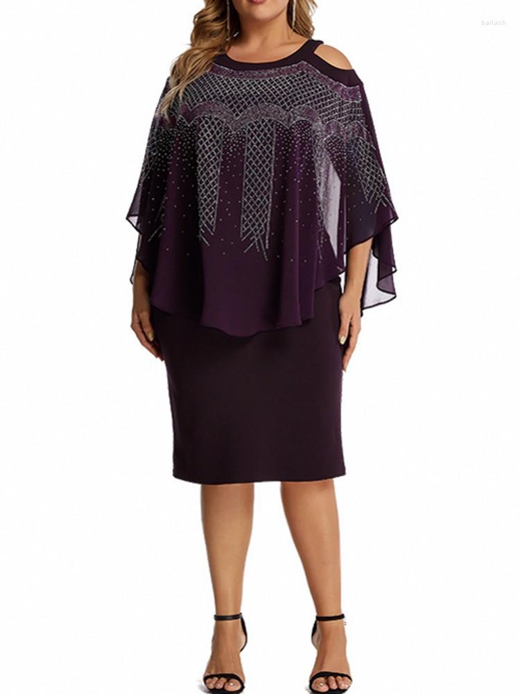 

Ethnic Clothing African Women For Dresses Summer Solid Midi Dress 2022 Casual Cloak Sleeve Ruffled Hem Bohemian Vestidos Robe Africaine