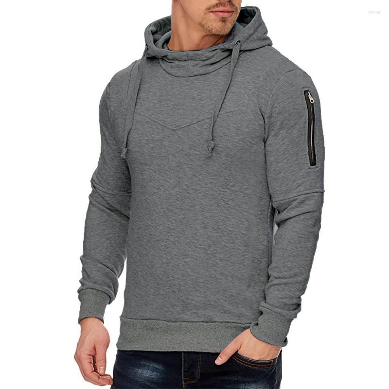 

Men's Hoodies Winter Sweatshirt Moletom Long-sleeved Zipper Utility Tops Men Sweatshirts, X191-1