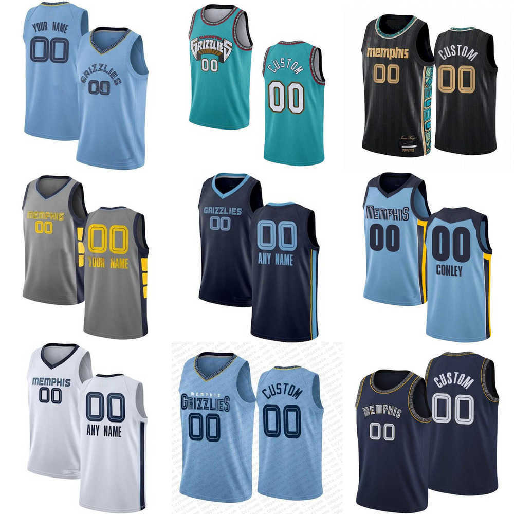 

Memphis''Grizzlies''Custom Men Women Youth 12 Ja Morant 24 Dillon Brooks 22 Desmond Bane 13 Jaren Jackson Jr. 15 Brandon Clarke Basketball Jersey, Colour