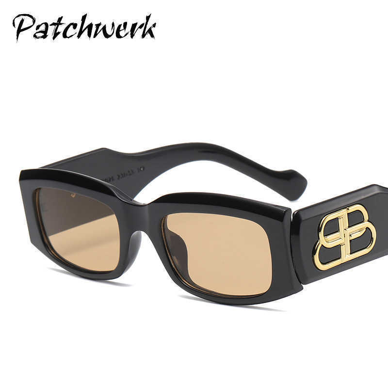 

Sunglasses New style personality small square fashionable sunglasses ins wide leg BB net red eye glasses trend