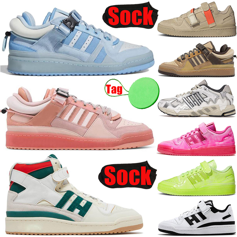 

Bad Bunny Forum running shoes Forums Buckle Lows high 84 men women Blue Tint low Cream Easter Egg Back to School Benito mens womens tainers sports sneakers runners shoe, #23 green glow pink