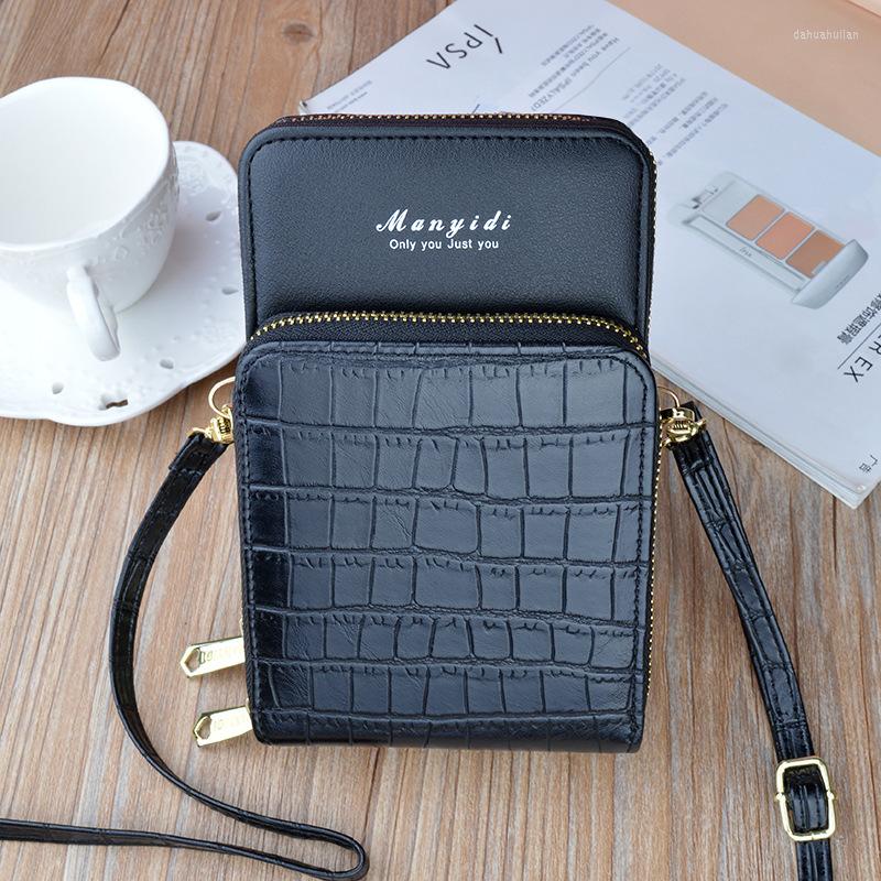

Evening Bags Fashion Cellphone Shoulder Bag Women PU Leather Crossbody 2022 Handbag Card Holder Messenger Flap Wallet, Yellow