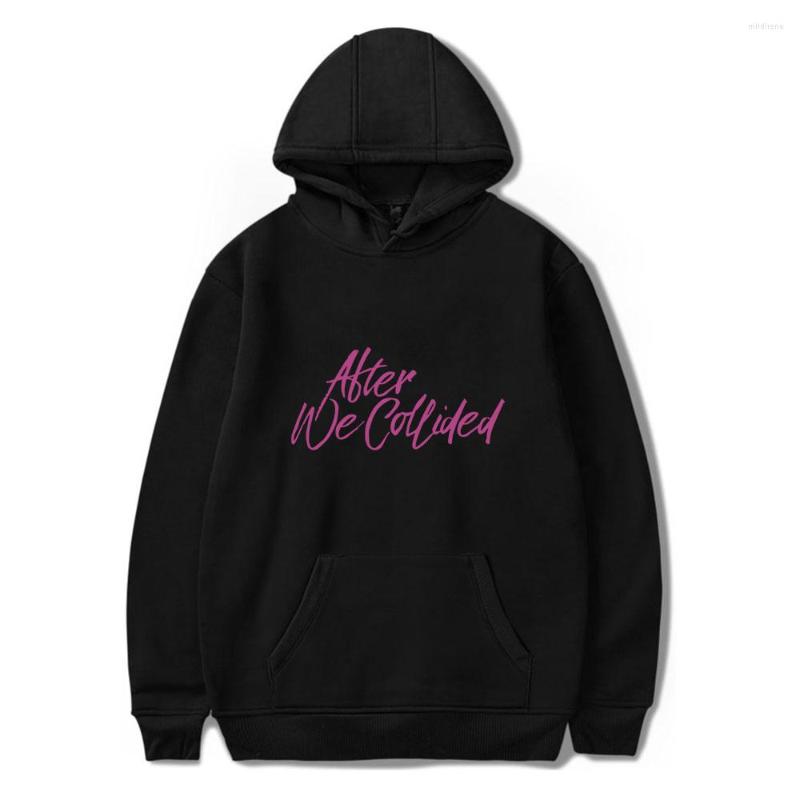 

Men's Hoodies After We Clashed Hoodie Romantic Movie Sweatshirts Men Women Pullovers Street Style Harajuku Streetwear Clothes Oversize, Black