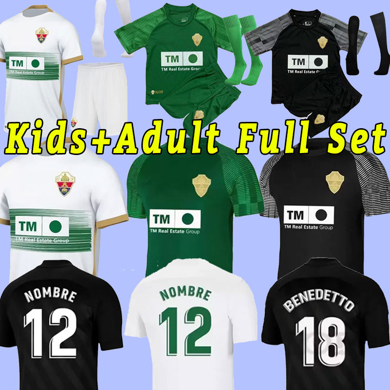 

Mend Kids Child 2022 Elche soccer jerseys Raul Guti Lucas Boye Ivan SPECIAL Guido Carrillo football shirt 22 23 home camisetas de futbol Enzo Roco Pere Milla JERSEY