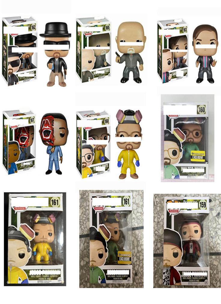 

new figures funko pop Breaking Bad Jesse Furun Old White Hand figure2795487, Breaking bad 165# figure