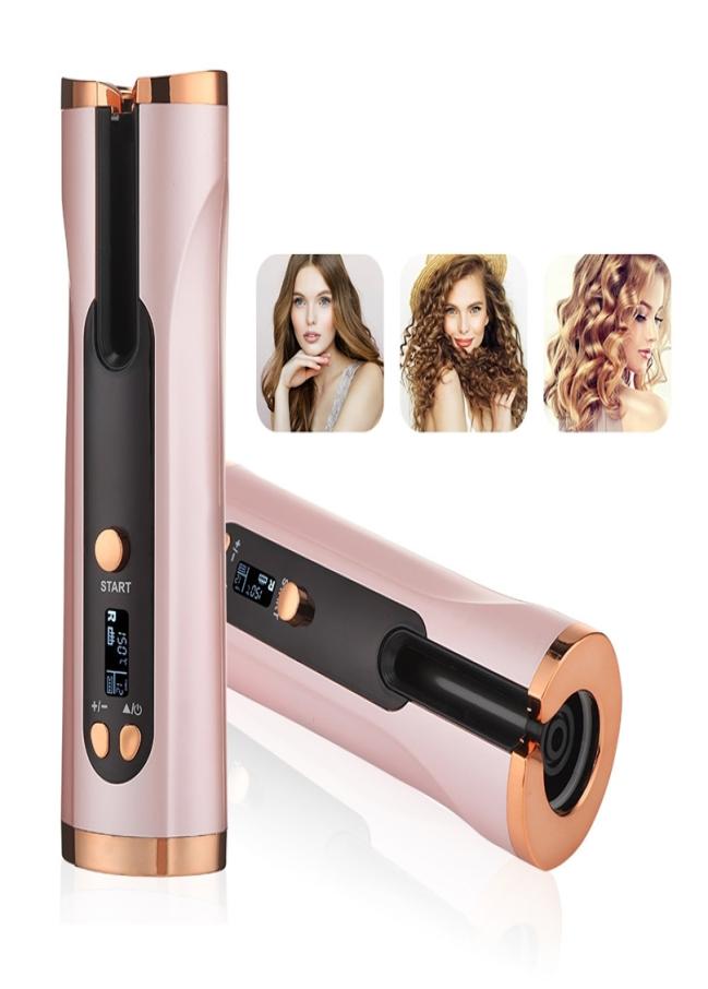 

Hair Curler Wireless Automatic Curling Iron Electric Iron Set Adjustable Temperature Modeling Tool Rotation Wave Fashion Style 2202700085