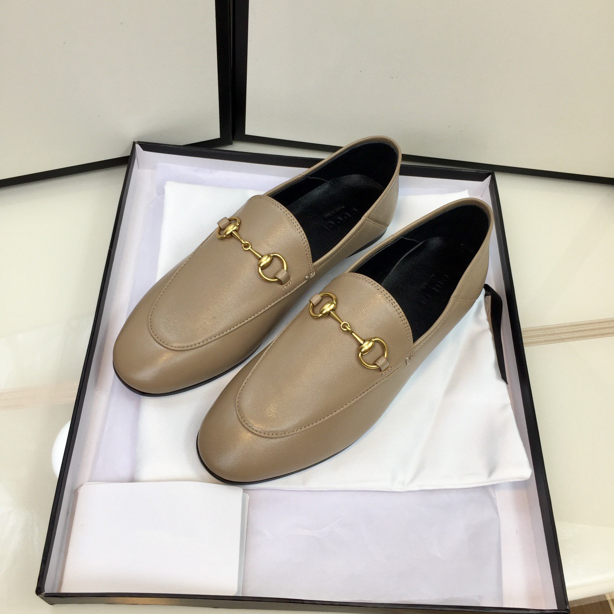 

Designer womens Genuine leather loafers slipper Fur Muller slippers with Fashion women mens Princetown dress Ladies Casual Fur Mules Flats New 34-46 03