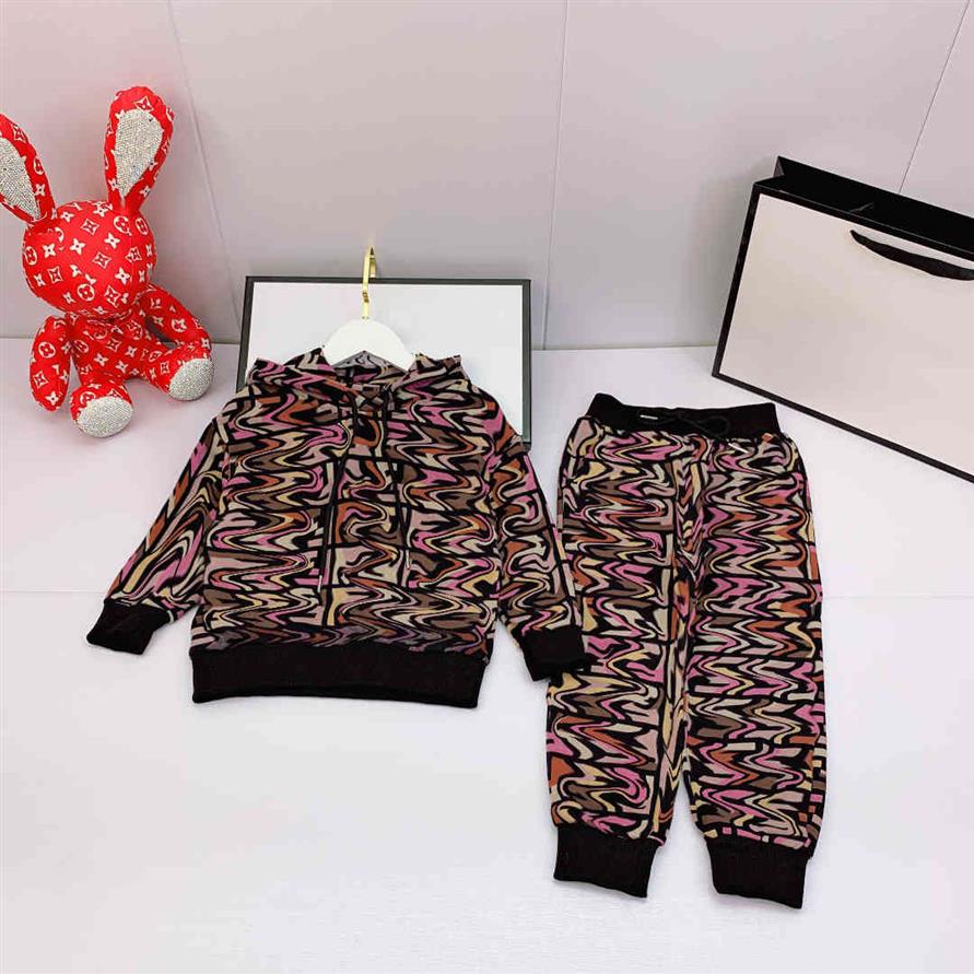 

FF designer hooded trousers sets autumn children's tracksuits winter kids jacket outwear283N, 01