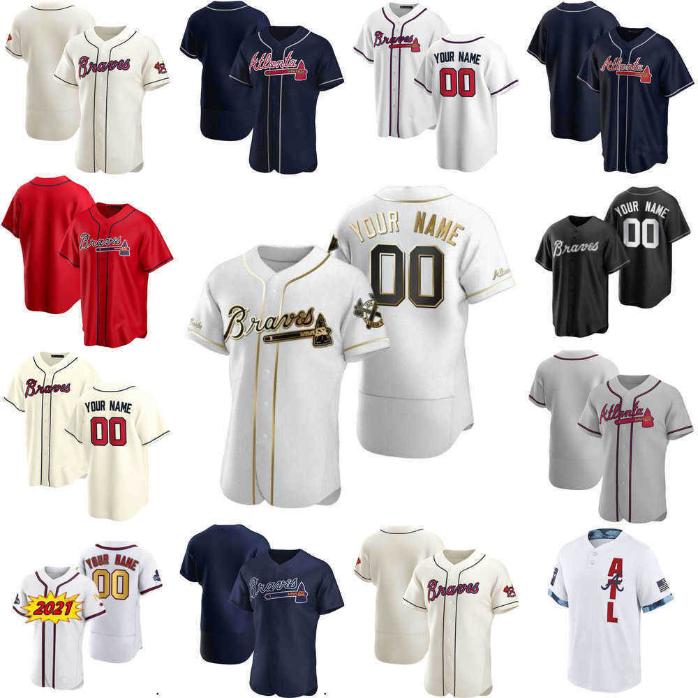

Baseball Jerseys Custom Jersey Mens women Youth''Atlanta''Braves''54 Max''Fried 17 Johan Camargo 75 Grant Dayton 11 Ender Inciarte Custom Baseball Jerseys, Color