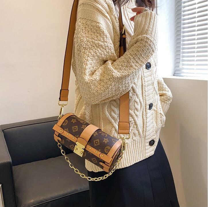 

Small Stone Pattern PU Leather Crossbody Bags for Women Shoulder Simple Bag Female Travel Chain Handbags and Purses, W1
