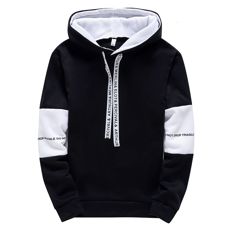 Mens Hoodies Sweatshirts Long Sleeve Casual Printing With Letter Spring Hip Hop Pullover Sports Top Male Hooded 221121