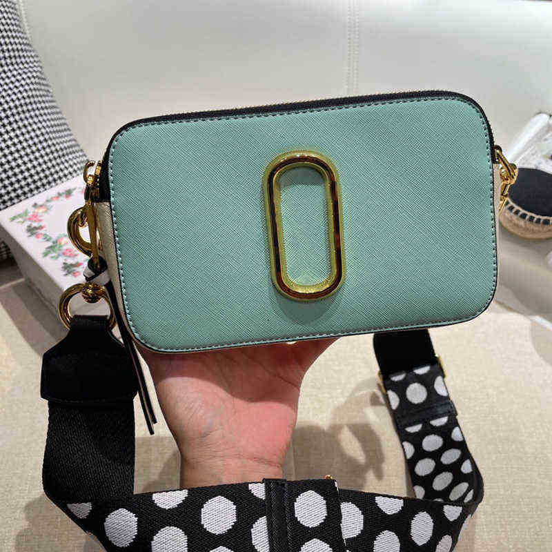 

Designer Luxury Fashion Marc The Tote Bag Leather Versatile Women Small Bags Vintage MarcJacobs Handbags Multicolour Wallet 7A High Quality zhouzhoubao123 KA17, No bag