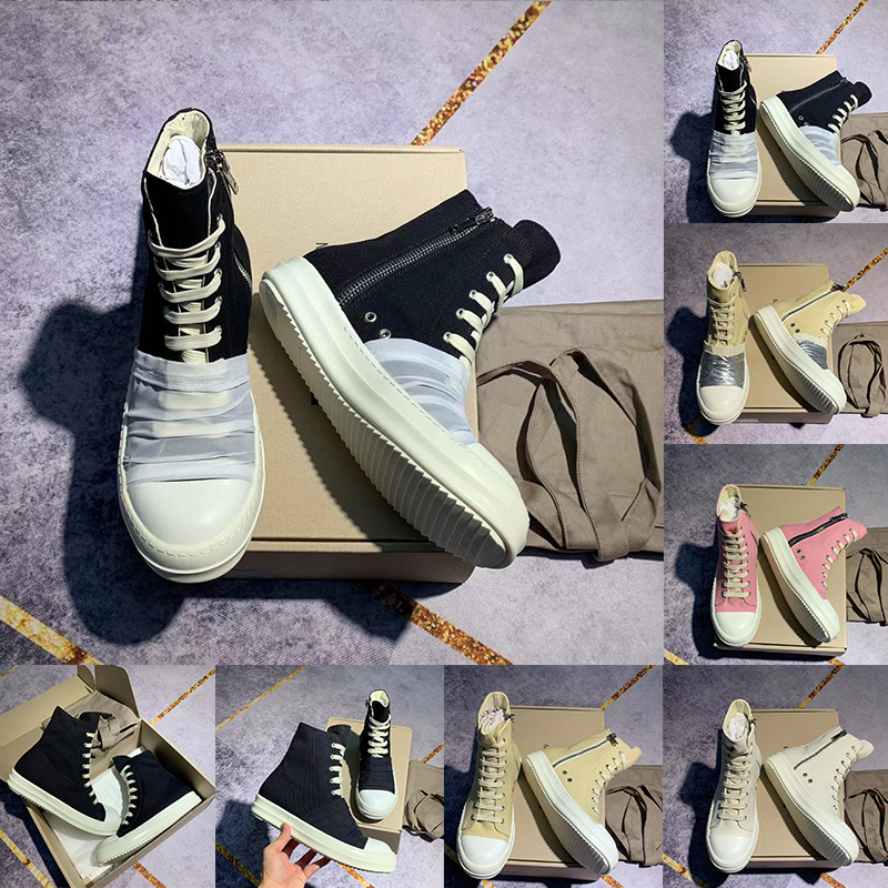 

Ricks Designer Boots For Men Women Fashion Luxury Ankle Leather Canvas australia Leather martin booties Classic Zip Platform Boot Winter Outdoor Sneaker Trainers