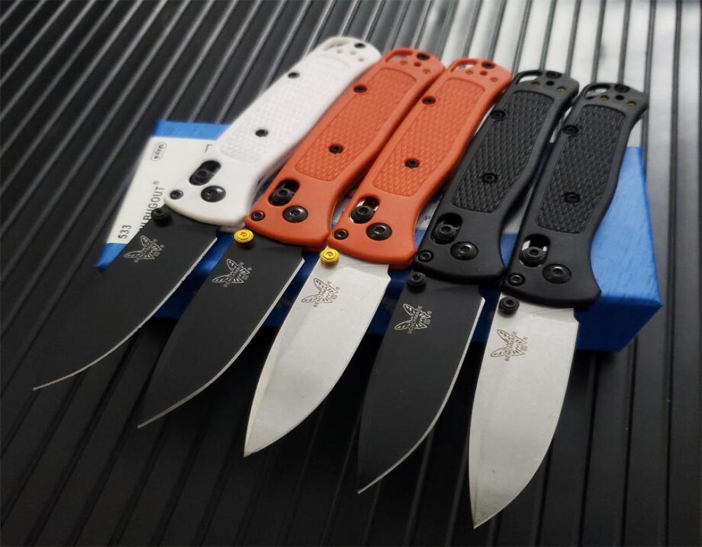 

Benchmade Mini Bugout 533533BK AXIS Folding Knife 282quot S30V Black DLC Blade Graphite Handles Pocket Tactical Knives Outdoor6202670