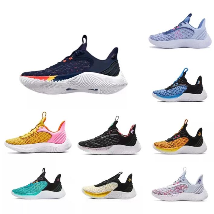 

2023 Basketball Shoes Sneakers Play Trainers Red White Blue Baskets Street Game Day New Currys Flow 9 Men Believe Elmo 36-45, Please contact us