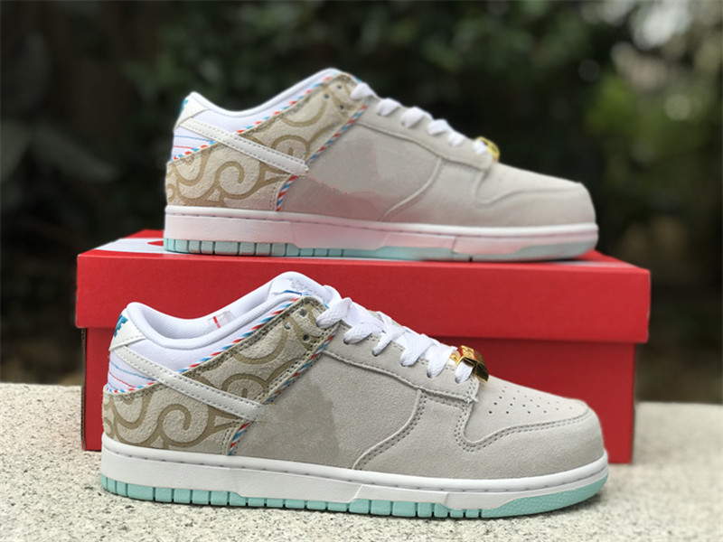 

Shoes Motorcycle Motorcycle Authentic Dunks Low Barbershop Women Men SB Iris Whisper/Chile Red/Laser Blue/White DH7614-500 running Outdoor Sneakers, With original box